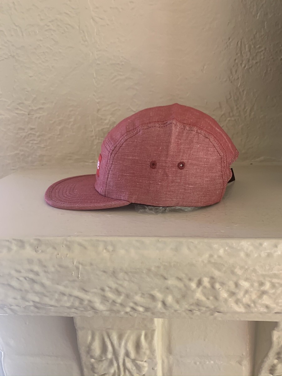 Supreme Mélange Red S/S 2013 Camp Cap 5 Panel Hat Deadstock | eBay