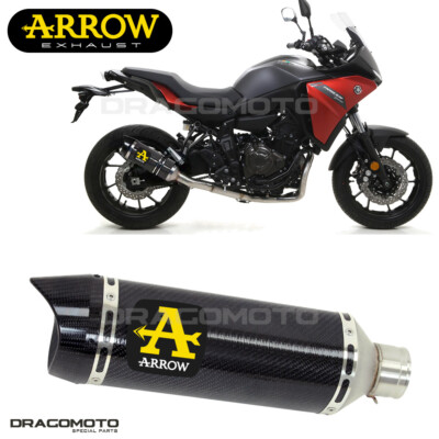 Muffler YAMAHA TRACER 7 2023 2024 ARROW Carbon CC THUNDER