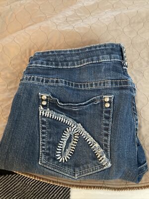 Cowgirl Tuff Co ~ Chrome Gypsy Denim Blue Jeans ~ Western Stretch Studs