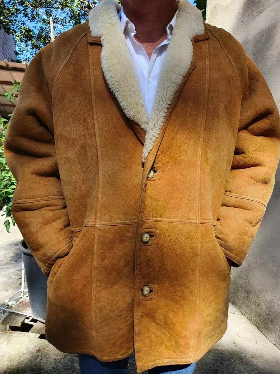 Cappotto camoscio clearance uomo