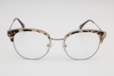Amelia E Aella Tortoise/Silver Browline 35-002773 Eyeglasses Frames 51-20-145