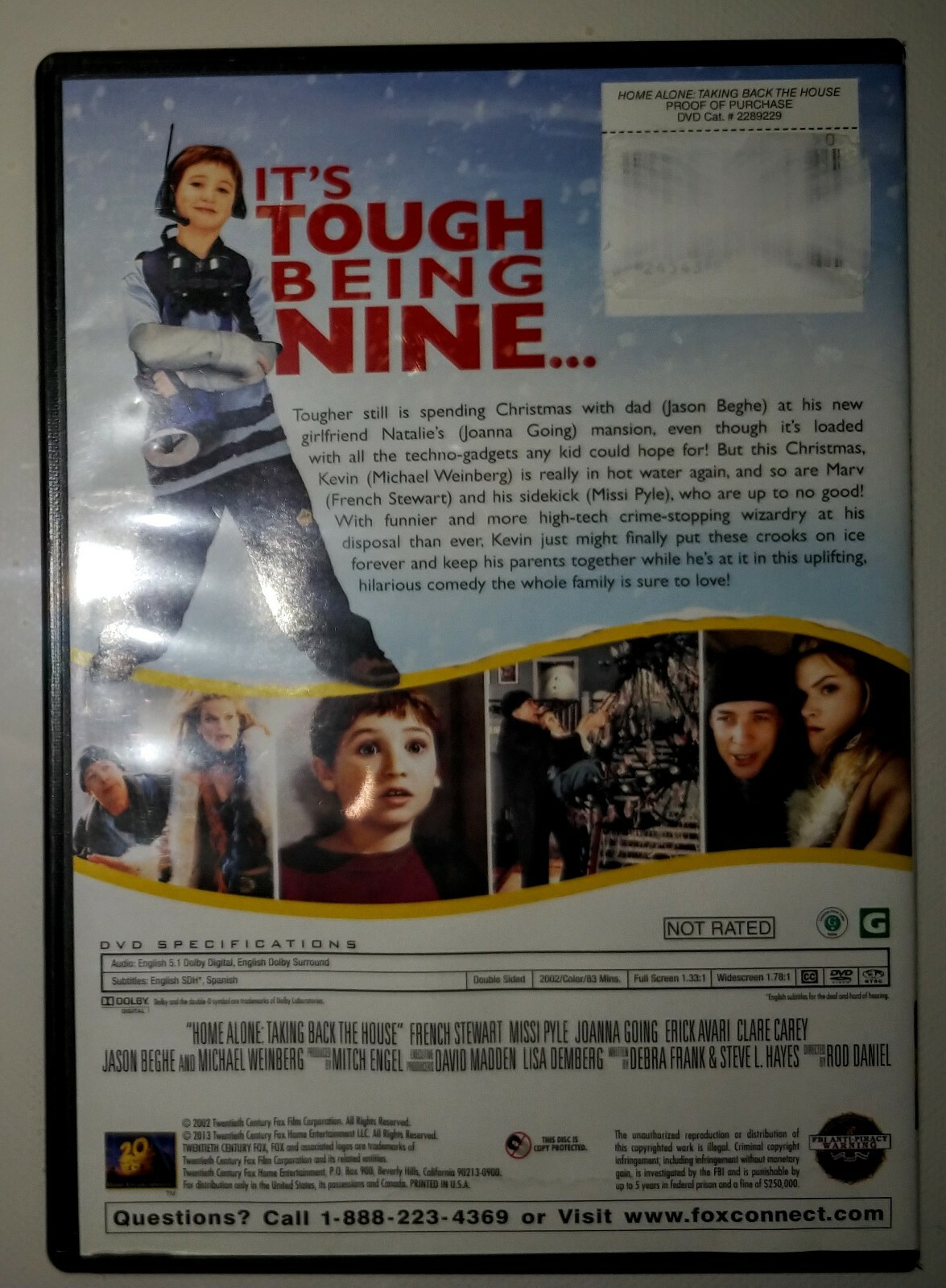 Home Alone 4 Dvd 13 Canadian For Sale Online Ebay
