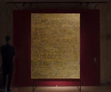 Jackson Pollock style canvas￼￼￼ Painting 81” X 62” XL (6ft. 9in.)Abstract,Modern