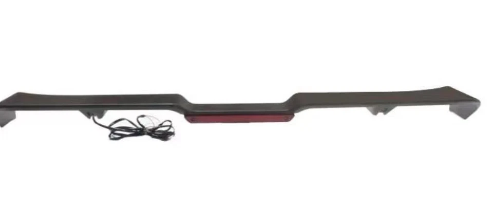 For 2007-2017 Jeep Wrangler JK SUV ABS Black Rear Roof Spoiler Wing With Light — 第 2/4 张图片