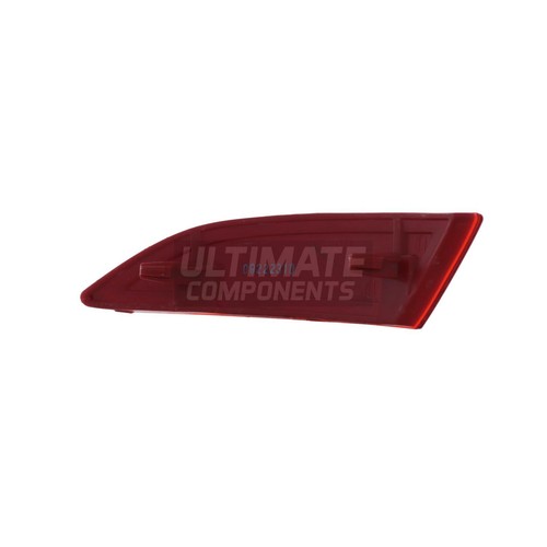 Bumper Reflector Ford Focus Mk3 2011-2018 Red Lens Plastic Drivers Side Right - Picture 16 of 24