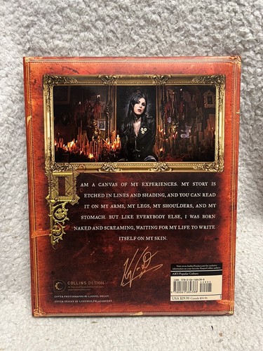 Kat Von D - SIGNED - High Voltage Tattoo Book - Star of LA Ink Hardcover LikeNew - 第 2/4 張圖片