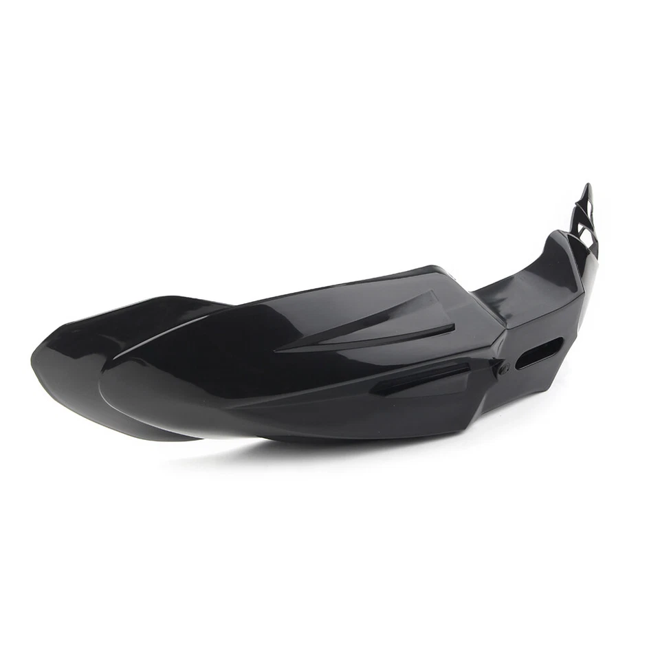 Blk Motard Supermoto Universal Front Fender For Yamaha Honda Kawasaki Suzuki - Image 3 of 4