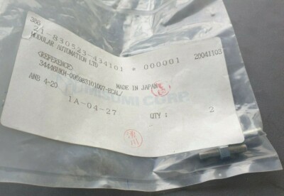 MISUMI ANB4-20 Adjusting Stopper Screws 2/PK (IN29S1B2)