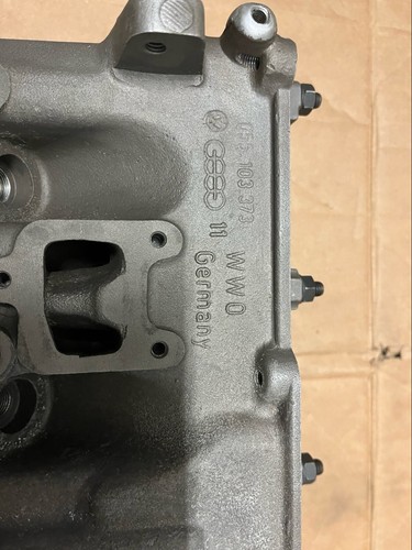 VW 1.6 / 1.7 SOHC Cast# 055 103 373 WW0 8 Valve Cylinder Head Audi 1974 - 1984 - Picture 6 of 8