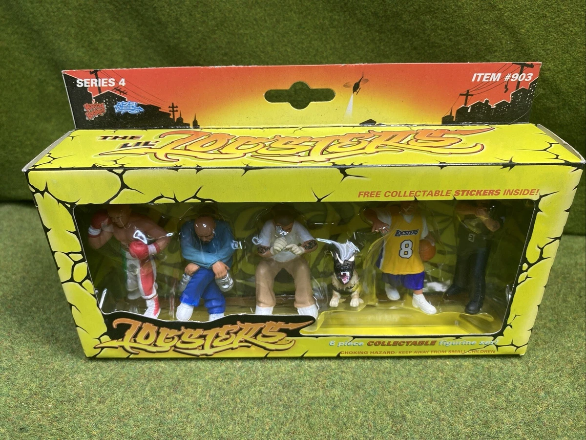 HOMIES Featuring: The Lil LOCSTERS 6 Piece Set, SERIES 4 Item #903