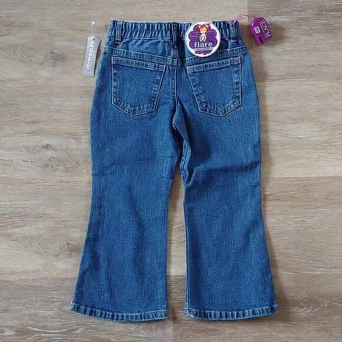 NWT The Children's Place Girls PLC Flare Stretch Jeans Size 4 - Picture 4 of 8