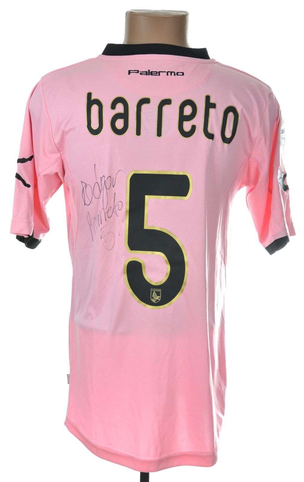 PALERMO 2011 2012 HOME FOOTBALL SHIRT SOCCER JERSEY LEGEA sz L MEN