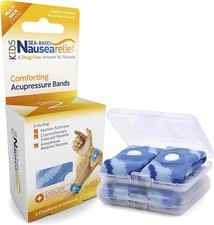 Sea-Band Anti-Nausea Acupressure Wristband Motion Sickness Child Size 2 Pairs