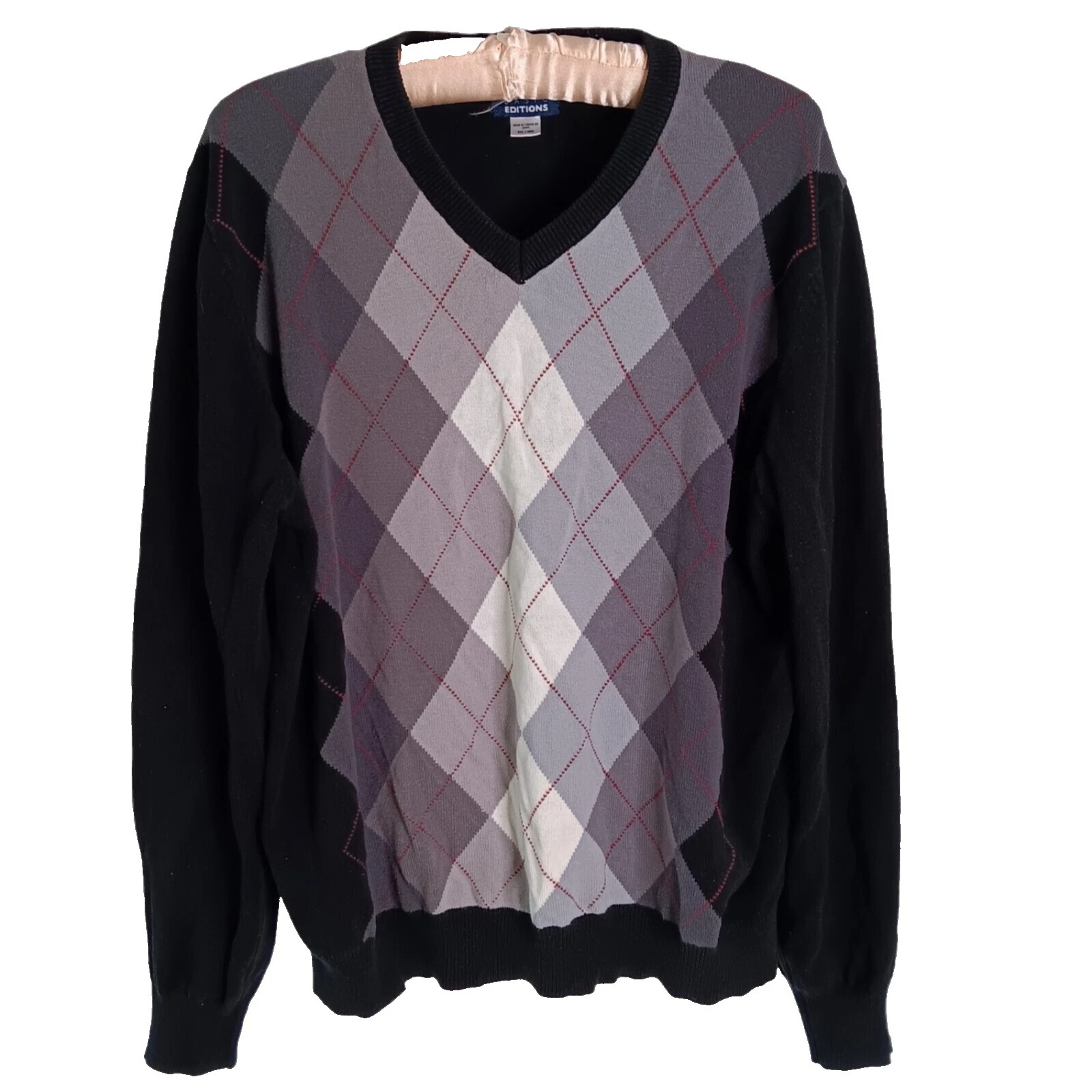 Suéteres Negro Algodón Basic Editions para hombres