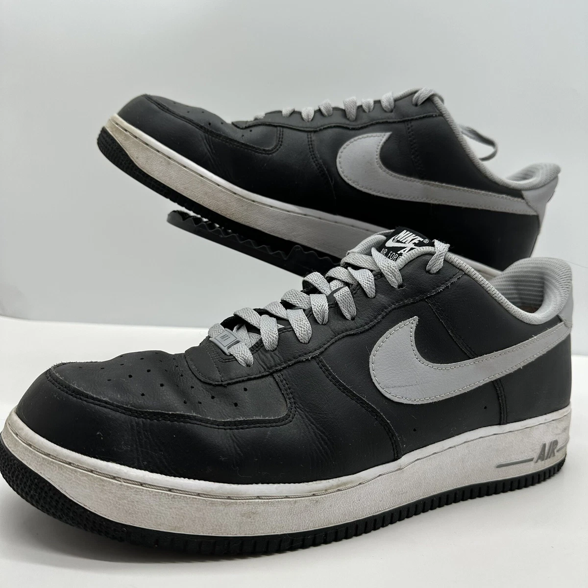 Nike Air Force 1 Mens 14 Low Customs Shoes Sneakers AF1 Black