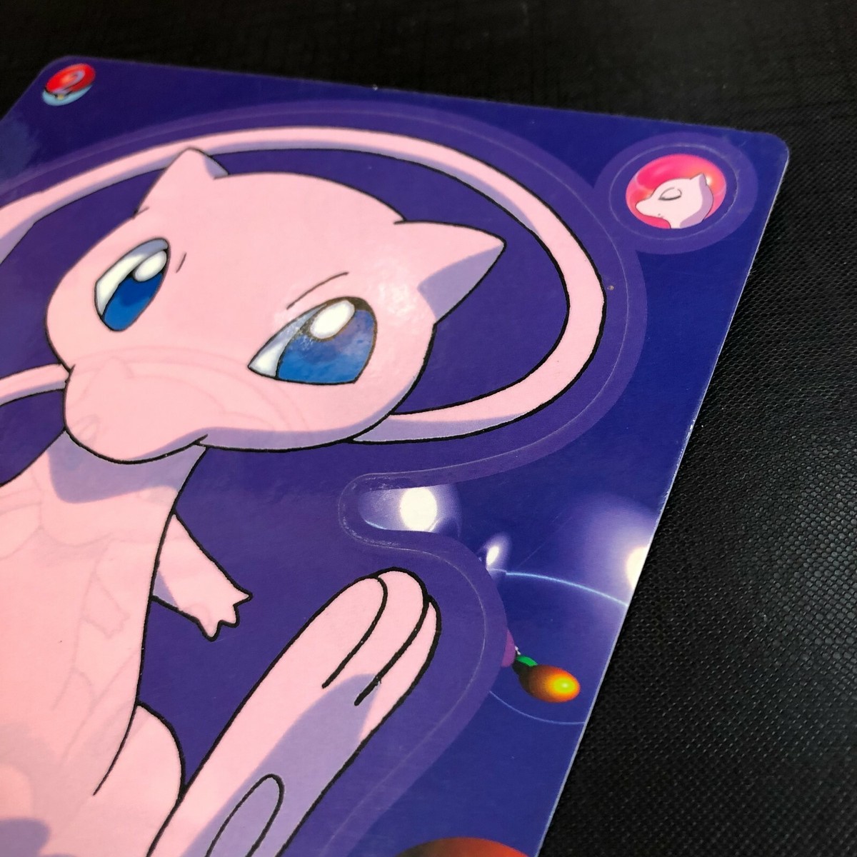Pokemon Vintage 1998 Japanese Bandai Jumbo Carddass - Mew