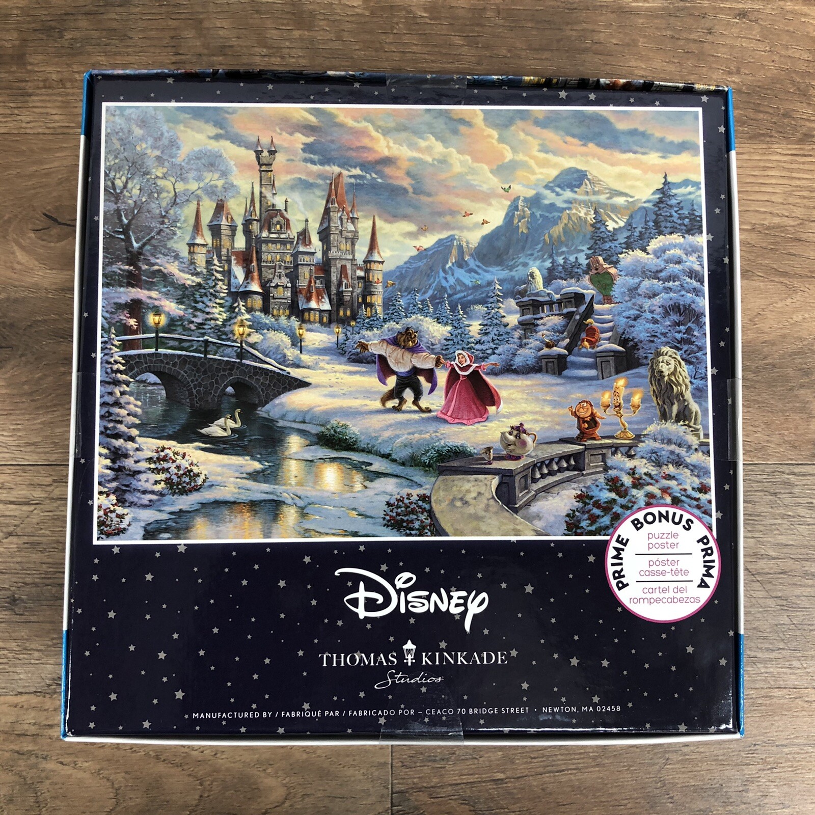 1000 Pieces Ceaco Thomas Kinkade Beauty and the Beast Jigsaw Puzzle for sale online 332845