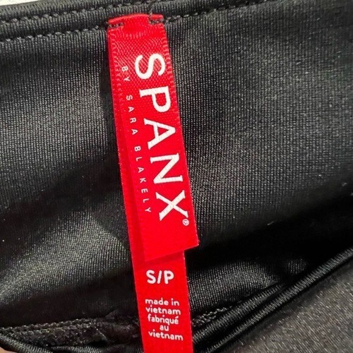 Spanx black faux leather Moto leggings - Picture 6 of 6