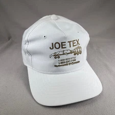 JoeTex Hat Men OS White Snapback Cap A Frame Youngan Trucking Vintage