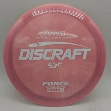 Discraft ESP Force Paul McBeth 6x Signature Series Pink/White 170-172g