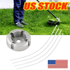 1*Lawn Mower Steel Wire Grass Trimmer Head Brush Cutter Weed Eater Trimmer Head