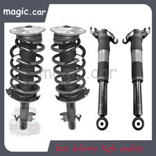 4X Front Rear Shock Struts w/O Magnetic For Land Rover Discovery Sport L550 15-