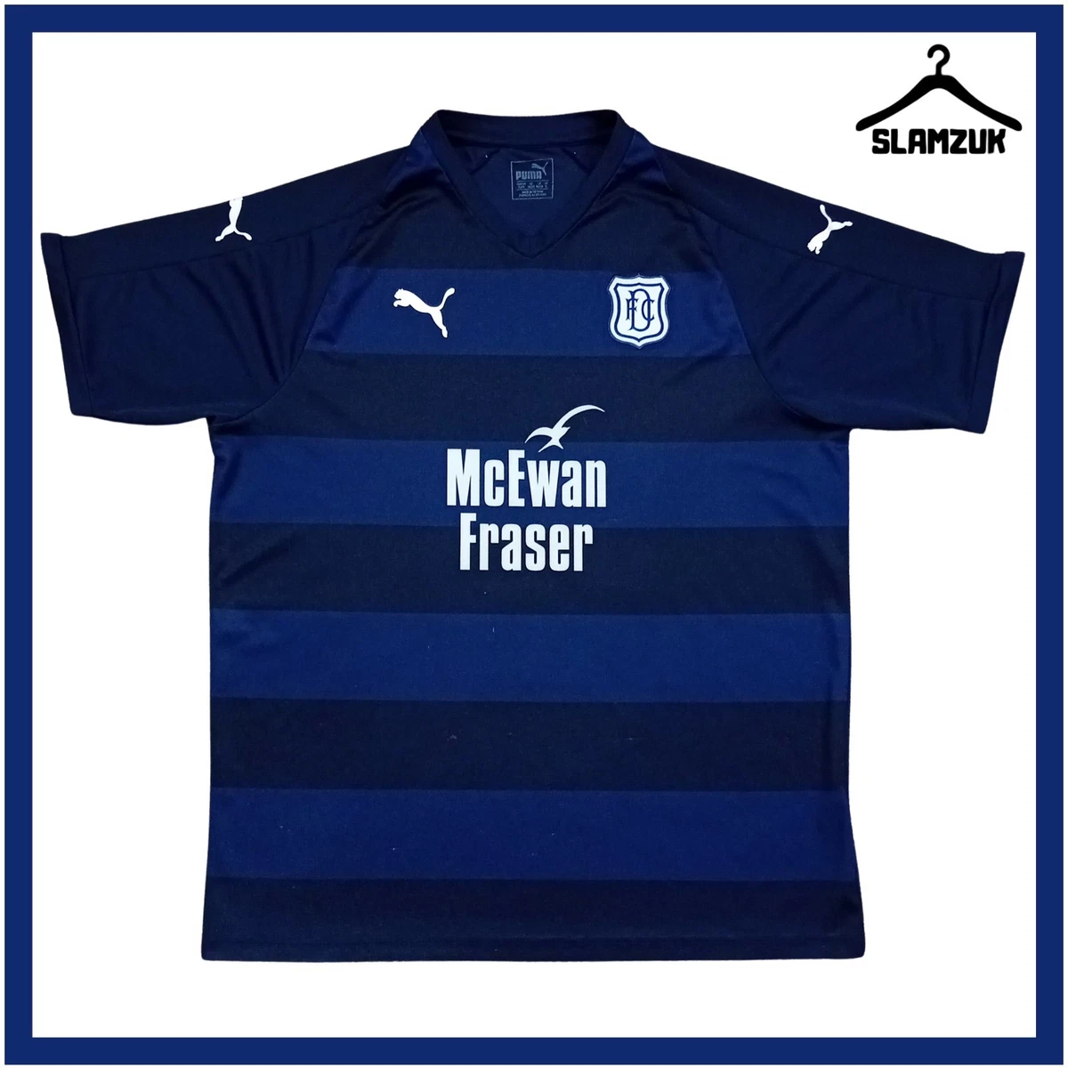 Maillot Porté Dundee FC – Khaled Kemas – Match Worn – Marque Xara
