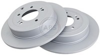 2X A.B.S. Bremsscheibe Beschichtet 18570 FüR KIA TL Hyundai QL Tucson TLE SUV 4