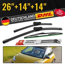 Scheibenwischer Vorne Hinten Passend Für OPEL ADAM | ab BJ 10/2012> Wischer DHL