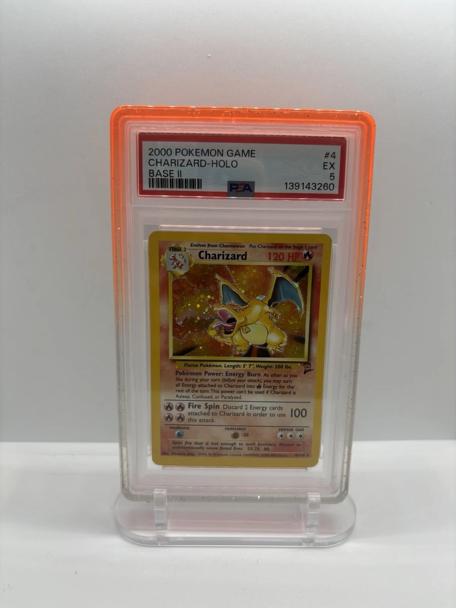 Pokémon TCG Grade 5 Charizard Individual Collectible Card Game
