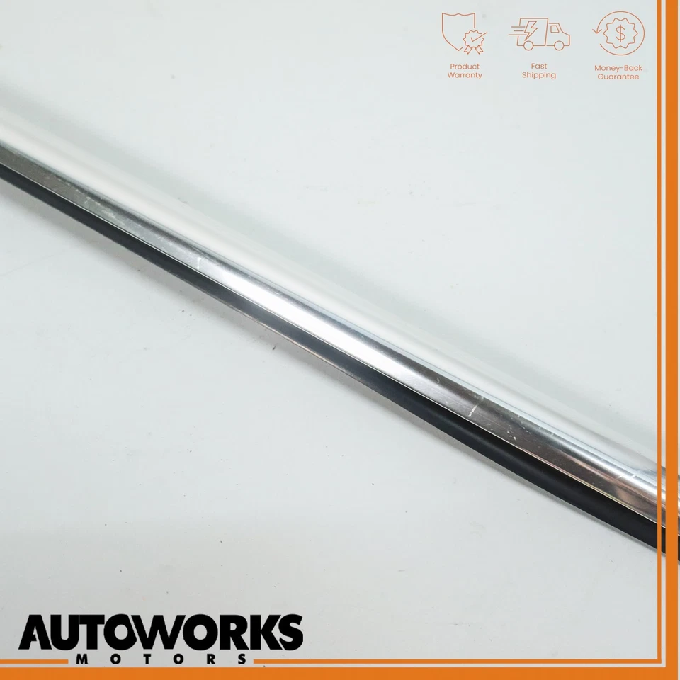 04-09 Jaguar XJ8 Vanden Plas X350 ventana exterior delantera derecha sello meteorológico OEM Foto 4 de 4