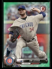 2017 Bowman #79 Jon Lester Green #/99