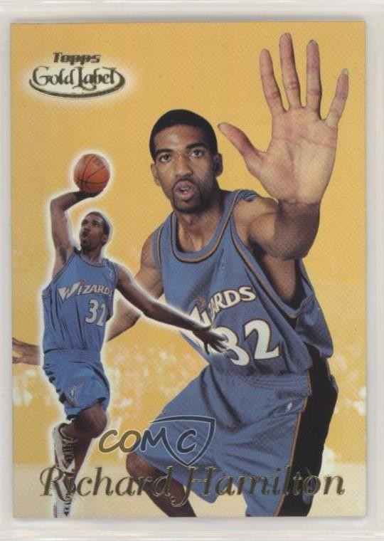 1999-00 Topps Gold Label Class 3 Richard Hamilton #92 Rookie RC 3c7