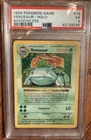 1999 Pokémon Venusaur Holo #15 Shadowless PSA 5