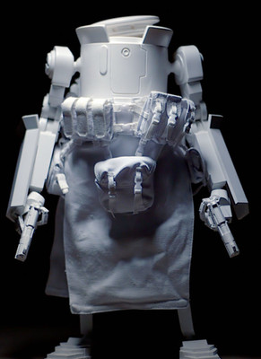 ThreeA WWR Dropcloth 1.5u DIY Ghost 1/6 SEALED Ashley Wood 3A