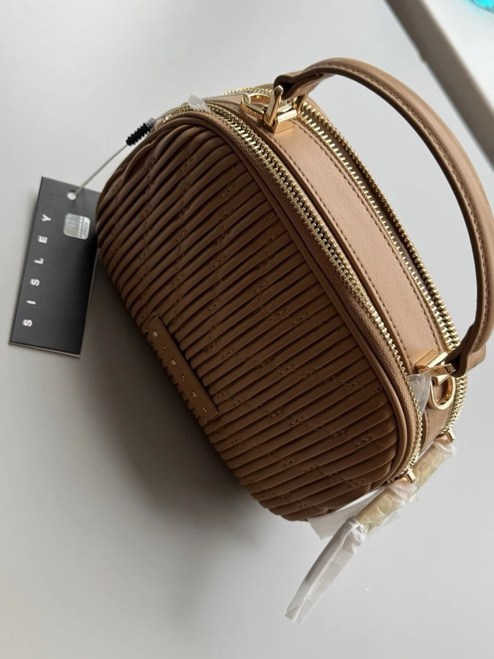 NEU OVP Exklusive SISLEY Damen Handtasche – Elegante Crossbody-Tasche Beige - Bild 3 von 4