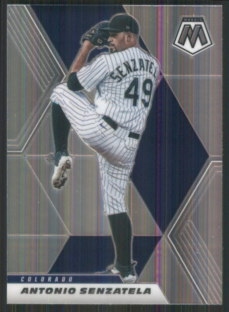 2021 Panini Mosaic #8 Antonio Senzatela Colorado Rockies 47888