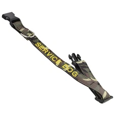 Mondo Medical Service Dog Collar - 15.5 to 24in Camo Large Dog Collar