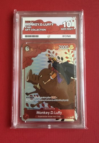 Monkey.D.Luffy (Gift Collection 2023) graded ACE 10 for sale on eBay