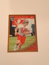 Justin Watson 2018 Donruss Optic #112 Bronze Rookie RC 