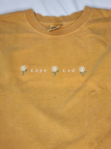 VTG Cape Cod Hard Rock Cafe Woman's T-shirt Size M Decorated with Daisies - Picture 12 of 12
