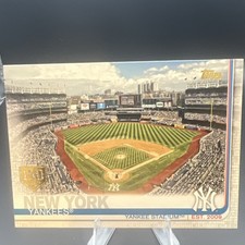 Topps 2019 Series 1 Yankee Stadium #47 150th Anniversary New York Yankees