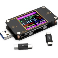 Usb Tester Meter Usb C Voltage Tester 2in1 Digital Usb Current Watt Multimeter P