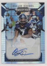 2019 Panini Prizm Draft Picks Hyper 52/75 Oshane Ximines #165 Auto 2qw