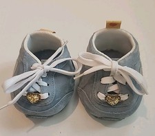 Build A Bear Sketchers Sneakers Shoes Blue Silver BABW