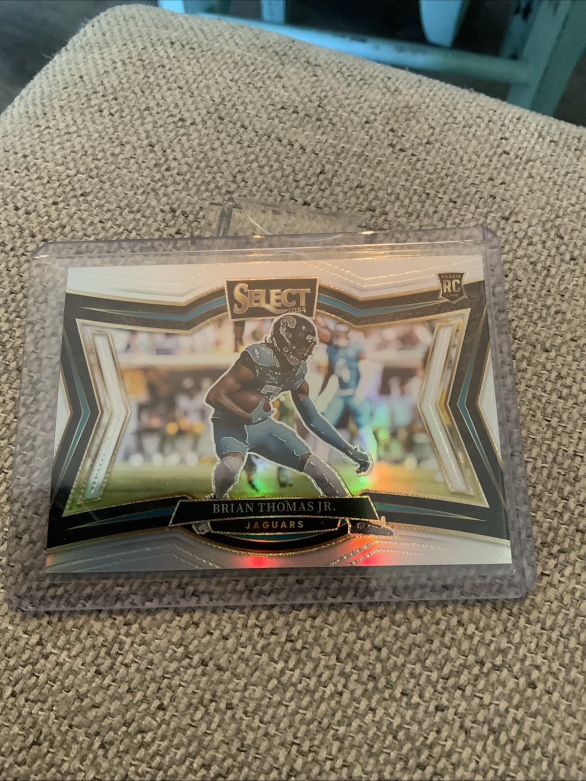 2024 Select Brian Thomas Jr. Field RC Rookie #412 Jaguars SILVER PRIZM!