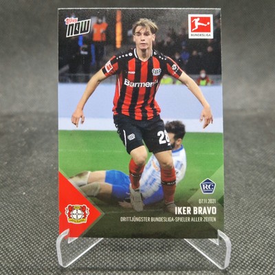 2021-22 Topps Now Bundesliga - Iker Bravo Bayer 04 Leverkusen #68 Rookie
