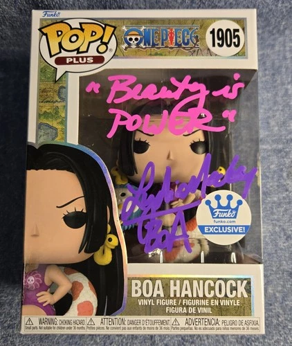 ONE PIECE - BOA HANCOCK - #1905 - SIGNED FUNKO POP PLUS - LYDIA MACKAY - OCCM