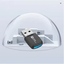 Mini USB WiFi 6 Adapter – Driver-Free Wireless Network Dongle for PC/Laptop