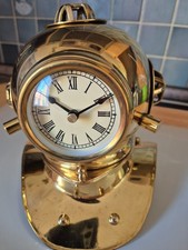 Taucherglocken-Uhr Messing, neu